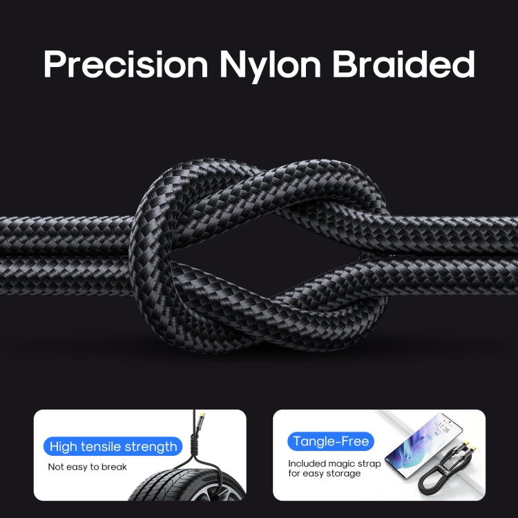JOYROOM S-CC100A20 USB-C / Type-C to USB-C / Type-C 100W Sync Data Cable, Cable Length:2m(Black) - USB-C & Type-C Cable by JOYROOM | Online Shopping South Africa | PMC Jewellery