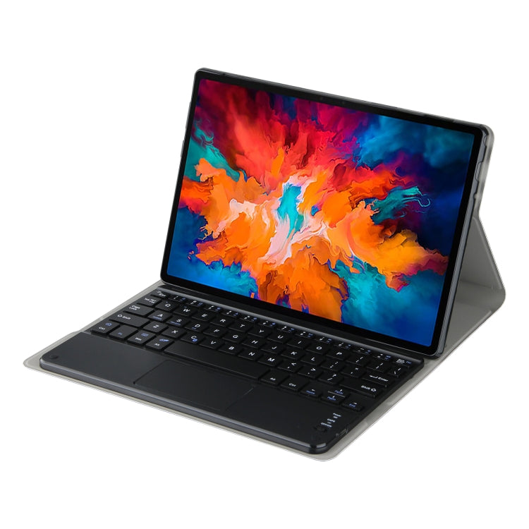 For Lenovo Tab M10 HD Gen 2 Touchpad Bluetooth Keyboard Leather Tablet Case(Blue) - Lenovo Keyboard by PMC TechLife | Online Shopping South Africa | PMC TechLife
