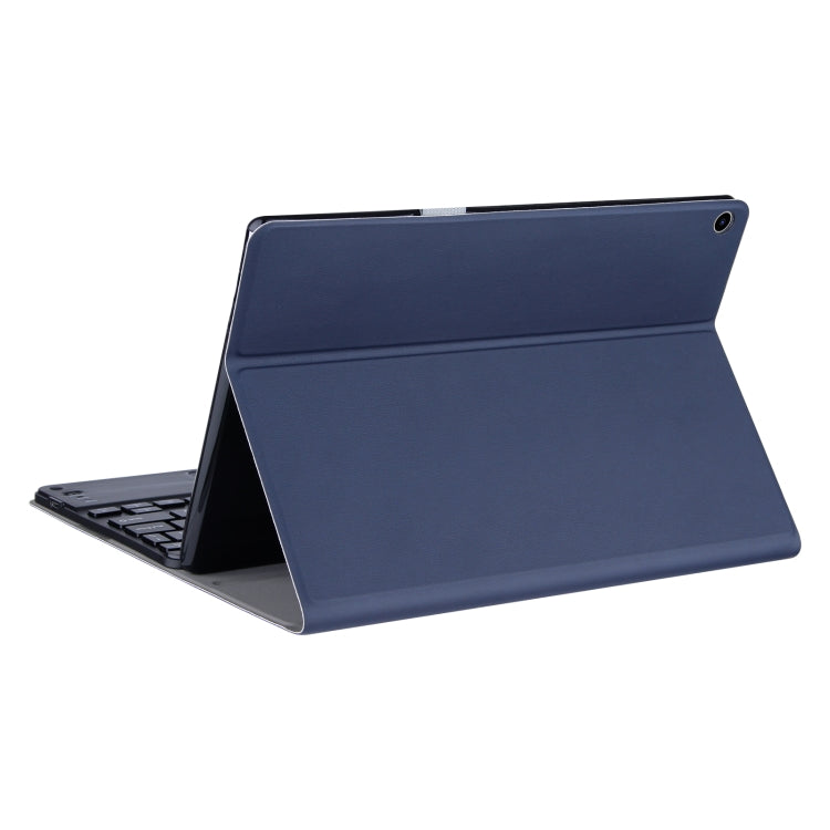 For Lenovo Tab M10 HD Gen 2 Touchpad Bluetooth Keyboard Leather Tablet Case(Blue) - Lenovo Keyboard by PMC TechLife | Online Shopping South Africa | PMC TechLife