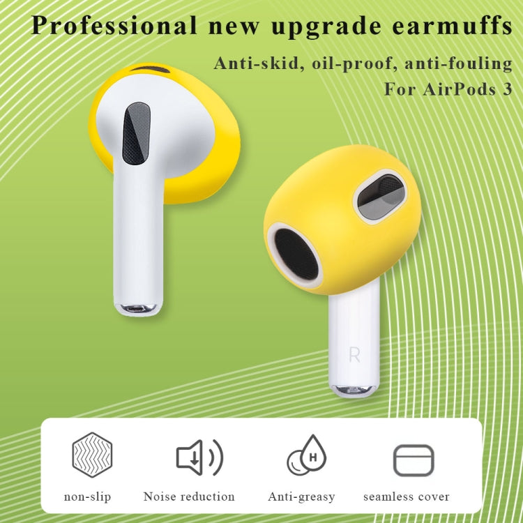 Ear Cap Silicone Protective Case for AirPods 3(White) - Anti-dust & Ear Caps by PMC Jewellery | Online Shopping South Africa | PMC Jewellery