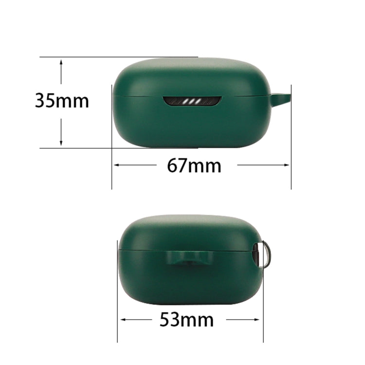 Bluetooth Earphone Silicone Protective Case For JBL Live Free 2 TWS(White) - JBL Earphone Case by PMC TechLife | Online Shopping South Africa | PMC TechLife