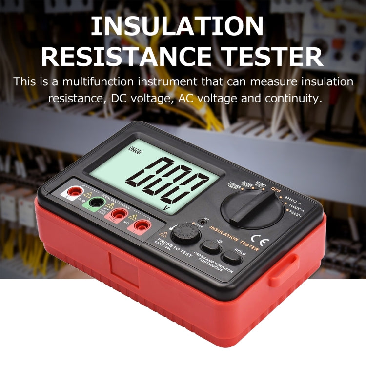 BENETECH GT5306A Insulation Resistance Tester, Battery Not Included - free shipping - PMC TechLife - Order now!
