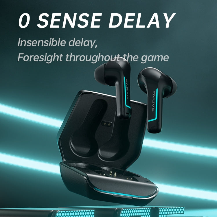 Sanag H2S PRO Stereo Noise Reduction Wireless Bluetooth Game Earphone(Black) - Bluetooth Earphone by Sanag | Online Shopping South Africa | PMC TechLife | Buy Now Pay Later Mobicred