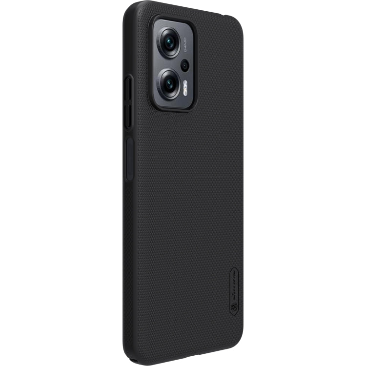 For Xiaomi Redmi Note 11T Pro/11T Pro+ 5G/Poco X4 GT 5G NILLKIN Frosted PC Phone Case(Black) - Xiaomi Cases by NILLKIN | Online Shopping South Africa | PMC Jewellery