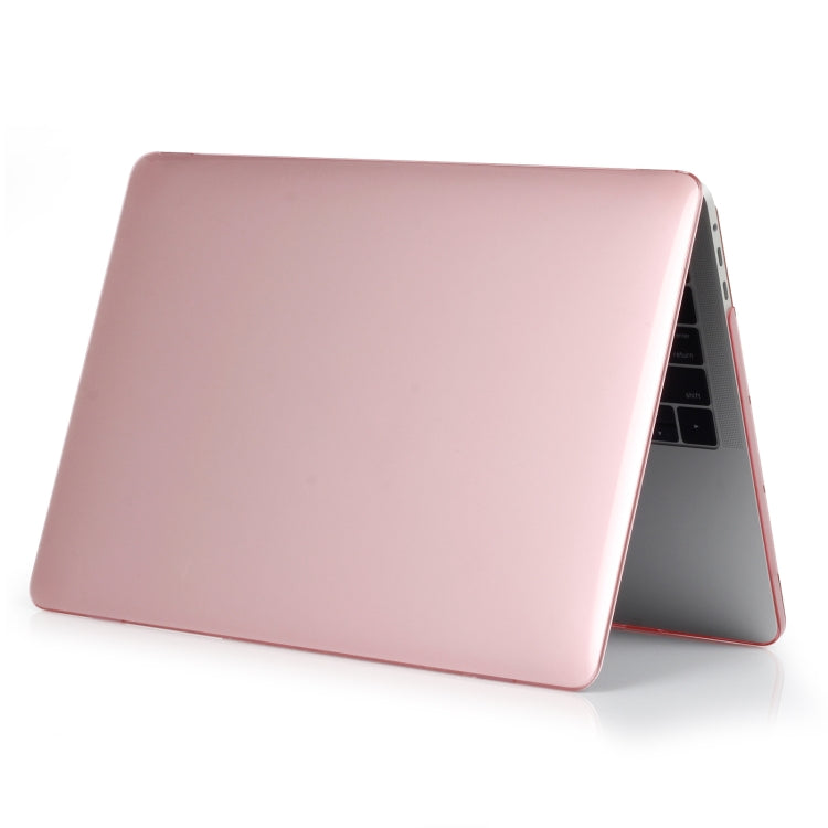 Laptop Crystal Style Protective Case For MacBook Pro 13.3 inch A2338 2022(Pink) - MacBook Pro Cases by PMC TechLife | Online Shopping South Africa | PMC TechLife