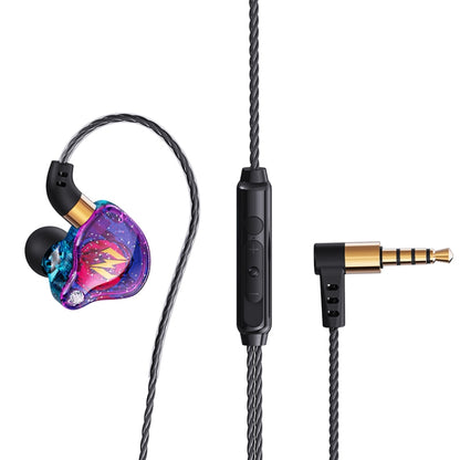 QKZ ZEN In-ear Subwoofer Wire-controlled Music Running Sports Earphone with Mic(Colorful) - In Ear Wired Earphone by QKZ | Online Shopping South Africa | PMC Jewellery