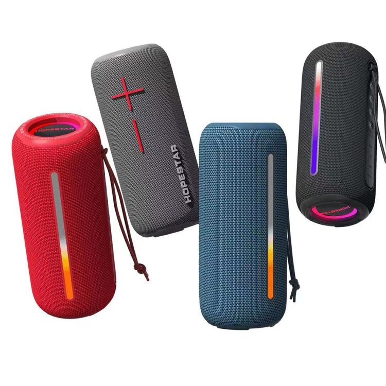 HOPESTAR P39 Outdoor Waterproof RGB Light Wireless Bluetooth Speaker(Grey) - Waterproof Speaker by HOPESTAR | Online Shopping South Africa | PMC Jewellery | Buy Now Pay Later Mobicred