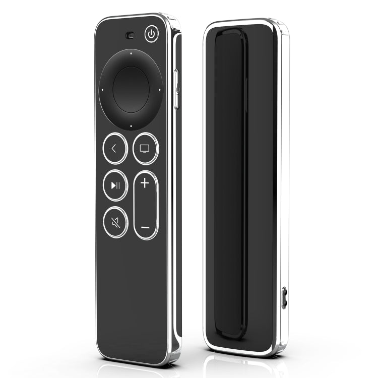 TPU Protective Case For Apple TV 4K 4th Siri Remote Control(Black) - Apple TV Accessories by PMC Jewellery | Online Shopping South Africa | PMC Jewellery