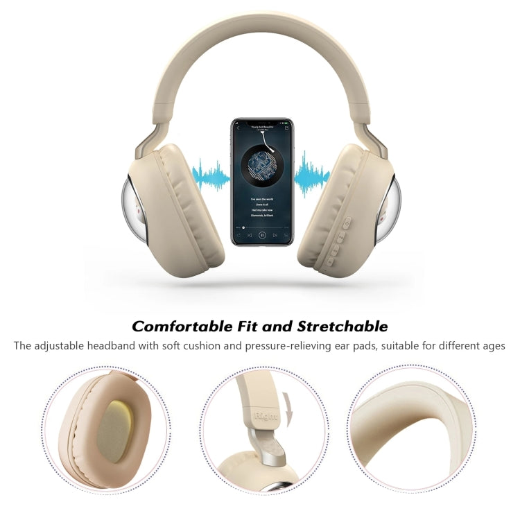 B4 RGB Cartoon Stereo Headset Wireless Bluetooth Headphones(Squirrel) - Headset & Headphone by PMC Jewellery | Online Shopping South Africa | PMC Jewellery