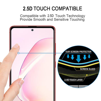 For Galaxy Note 10 Lite Full Glue Full Cover Screen Protector Tempered Glass Film - Galaxy Tempered Glass by PMC Jewellery | Online Shopping South Africa | PMC Jewellery