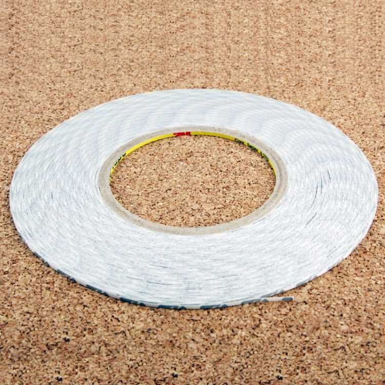 10 PCS 1mm Double Sided Adhesive Sticker Tape for Phone Touch Panel Repair, Length: 50m(White) - free shipping - PMC TechLife - Order now!