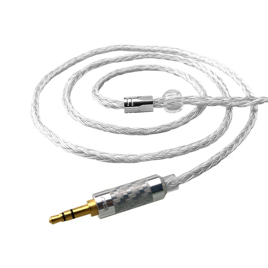 CVJ V3 1.2m 16 Cores Silver-plated 3.5mm Earphone Cable, Style:MMCX(Silver) - Cable & Splitter by CVJ | Online Shopping South Africa | PMC Jewellery