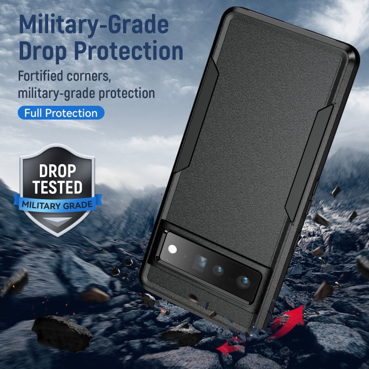 For Google Pixel 7 Pro Pioneer Armor Heavy Duty PC + TPU Phone Case(Black) - free shipping - PMC TechLife - Order now!