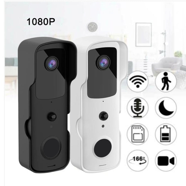 T30 Tuya Smart WIFI Video Doorbell Support Two-way Intercom & Night Vision(Black) - Video DoorBell by PMC TechLife | Online Shopping South Africa | PMC TechLife