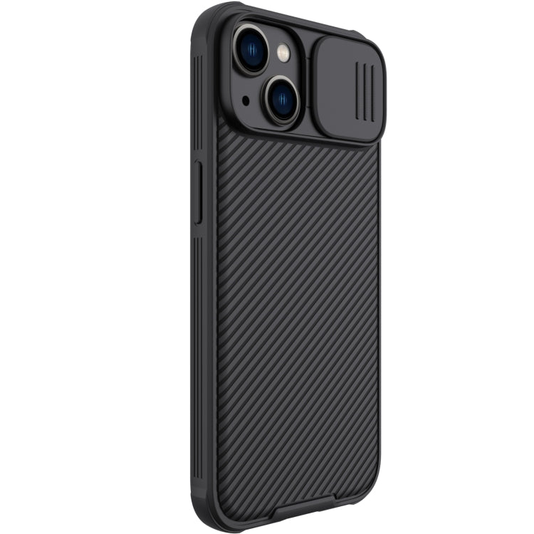 For iPhone 14 NILLKIN CamShield Pro Magnetic Magsafe Case(Black) - iPhone 14 Cases by NILLKIN | Online Shopping South Africa | PMC TechLife