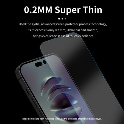 For iPhone 14 Pro NILLKIN H+Pro 0.2mm 9H Explosion-proof Tempered Glass Film - iPhone 14 Pro Tempered Glass by NILLKIN | Online Shopping South Africa | PMC Jewellery