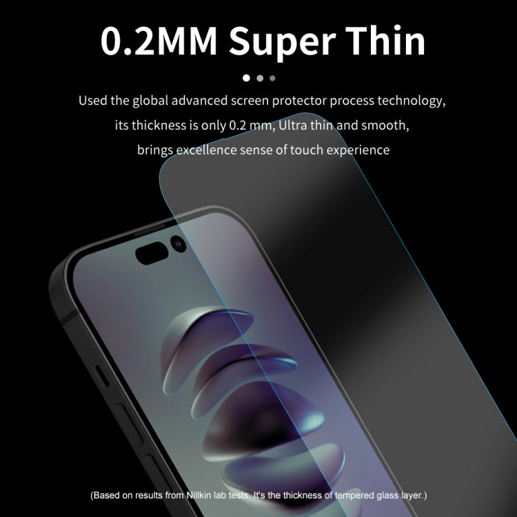 For iPhone 14 Pro Max NILLKIN H+Pro 0.2mm 9H Explosion-proof Tempered Glass Film - iPhone 14 Pro Max Tempered Glass by NILLKIN | Online Shopping South Africa | PMC Jewellery