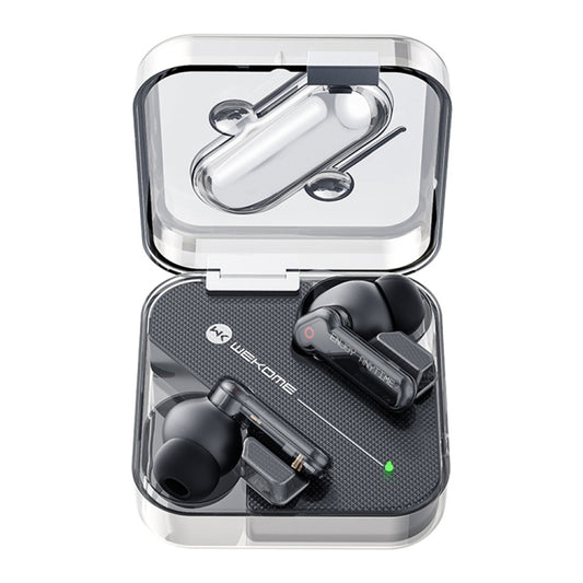 WEKOME V51 Vanguard Series Transparent Wireless Bluetooth Earphone(Black) - Bluetooth Earphone by WK | Online Shopping South Africa | PMC Jewellery