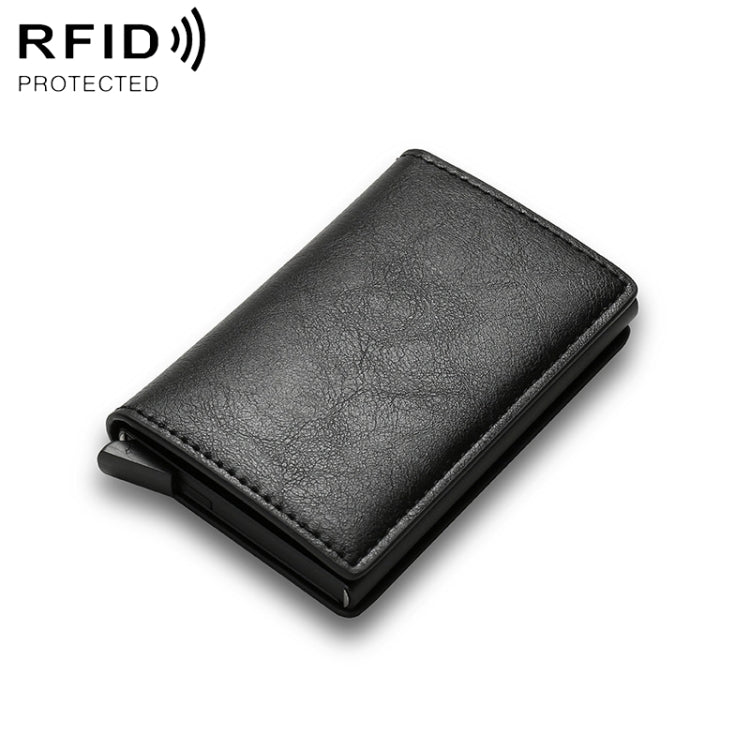 C1804H1 RFID Carbon Fiber Wallet For Men(Black) - free shipping - PMC TechLife - Order now!
