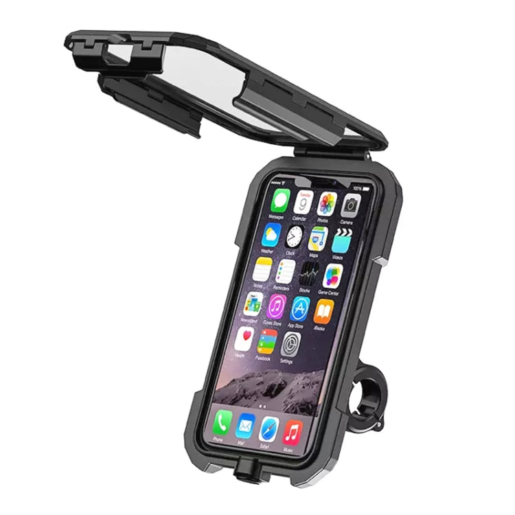 Kewig M18S-A1 Motorcycle / Bicycle Handlebar Wireless Charging Waterproof Box Mobile Phone Holder - Holder by Kewig | Online Shopping South Africa | PMC Jewellery | Buy Now Pay Later Mobicred