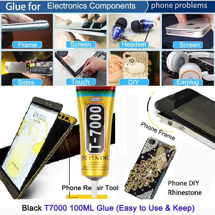 50mL T7000 LCD Screen Black Glue Multifunction Universal DIY Adhesive Glue - Repair Glue Series by PMC Jewellery | Online Shopping South Africa | PMC Jewellery