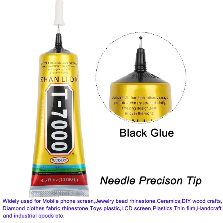 15mL T7000 LCD Screen Black Glue Multifunction Universal DIY Adhesive Glue - Repair Glue Series by PMC TechLife | Online Shopping South Africa | PMC TechLife | Buy Now Pay Later Mobicred