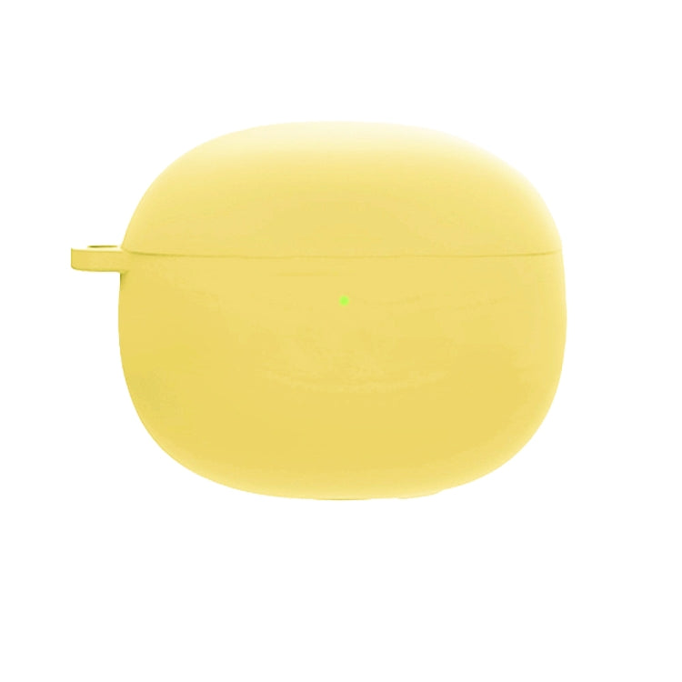 For Redmi Buds4 Pro Silicone Earphone Protective Case with D Carabiner(Yellow) - Xiaomi Earphone Case by PMC TechLife | Online Shopping South Africa | PMC TechLife