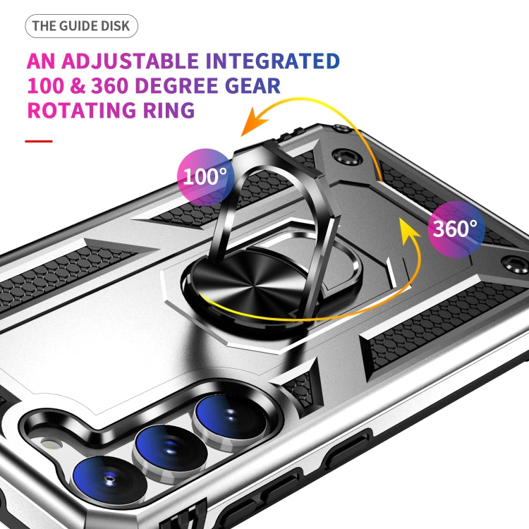 For Samsung Galaxy S23+ 5G Shockproof TPU + PC Phone Case(Silver) - free shipping - PMC TechLife - Order now!