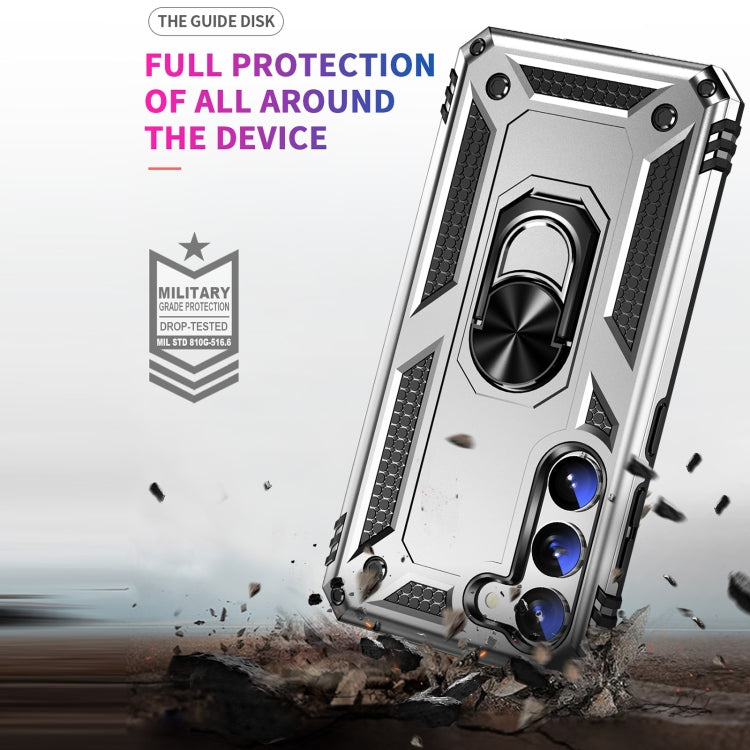 For Samsung Galaxy S23+ 5G Shockproof TPU + PC Phone Case(Silver) - free shipping - PMC TechLife - Order now!