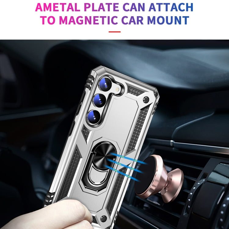 For Samsung Galaxy S23+ 5G Shockproof TPU + PC Phone Case(Silver) - free shipping - PMC TechLife - Order now!