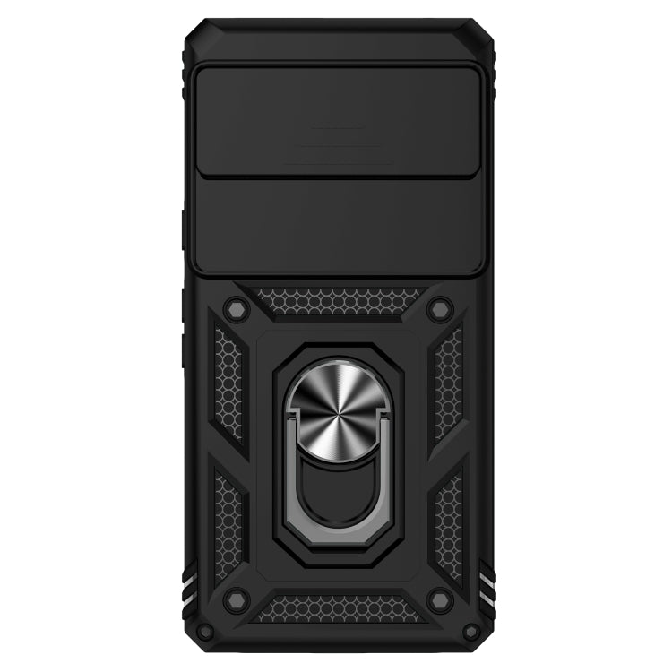 For Google Pixel 7 5G Sliding Camshield Holder Phone Case(Black) - Google Cases by PMC TechLife | Online Shopping South Africa | PMC TechLife