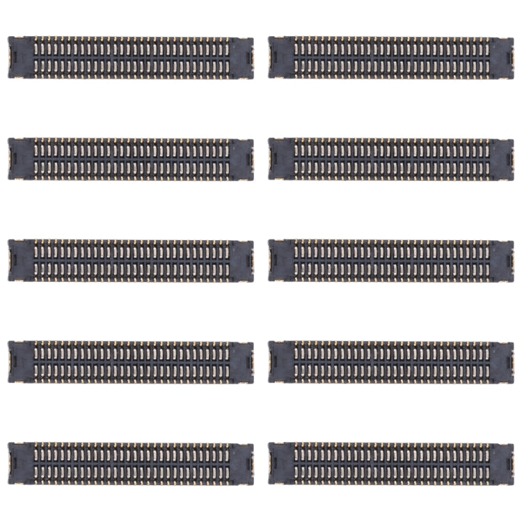 10pcs LCD Display FPC Connector On Motherboard For Xiaomi Redmi Note 10 5G / Poco M3 Pro 5G / Redmi Note 10T 5G / Redmi 10 / Redmi 10 Prime / Redmi Note 11 4G(IPS LCD）/ Redmi Note 11SE - Others by PMC Jewellery | Online Shopping South Africa | PMC Jewellery