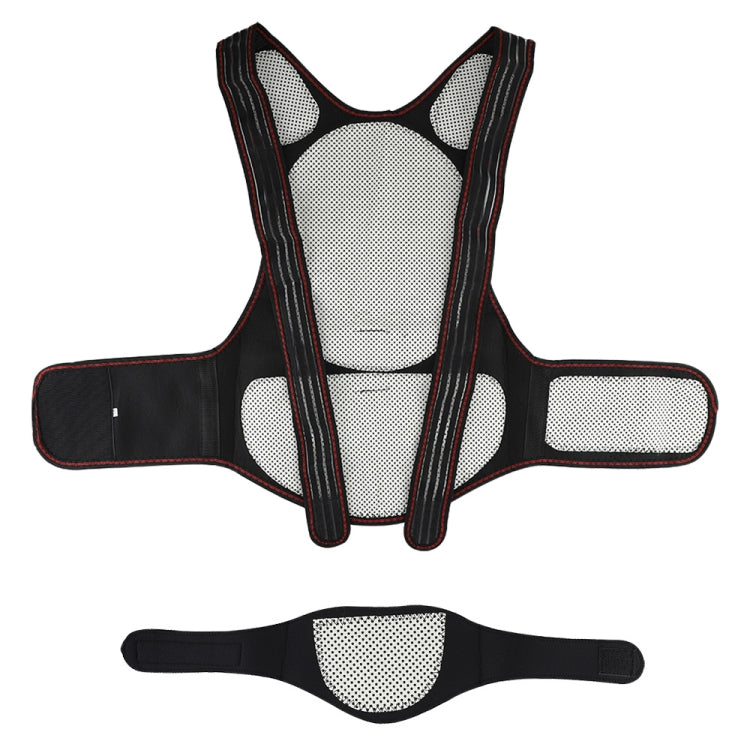 HailiCare Larger Version Household Neck Back Waist Protector Waistcoat Warm Vest Protective Gear with Magnet Therapy, Size:L - Corrector by PMC Jewellery | Online Shopping South Africa | PMC Jewellery