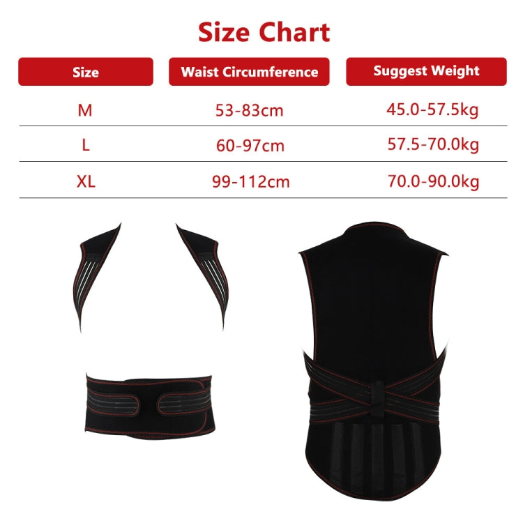 HailiCare Larger Version Household Neck Back Waist Protector Waistcoat Warm Vest Protective Gear with Magnet Therapy, Size:L - Corrector by PMC Jewellery | Online Shopping South Africa | PMC Jewellery