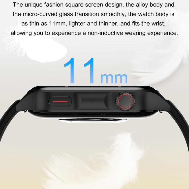 Ochstin 5HK28 1.78 inch Square Screen Silicone Strap Smart Watch Supports Bluetooth Call Function/Blood Oxygen Monitoring(Pink) - free shipping - PMC TechLife - Order now!