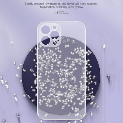 For iPhone 14 SULADA Frosted Series Shockproof TPU Protective Case(Transparent) - iPhone 14 Cases by SULADA | Online Shopping South Africa | PMC Jewellery