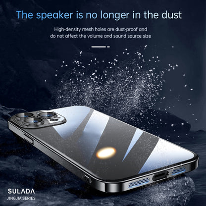 For iPhone 14 Pro SULADA Hard PC Shockproof Phone Case(Silver) - iPhone 14 Pro Cases by SULADA | Online Shopping South Africa | PMC Jewellery