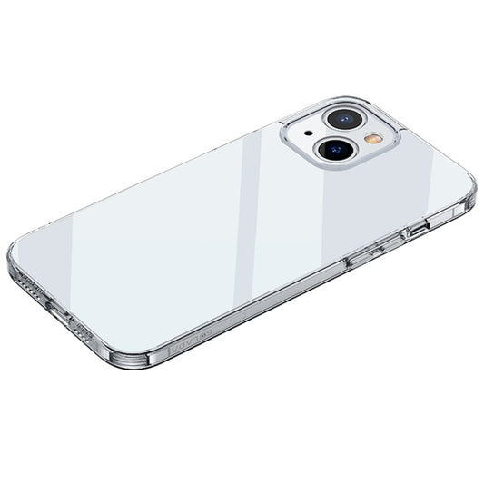 For iPhone 14 Plus SULADA Frosted Series Shockproof Transparent TPU Phone Case(White) - iPhone 14 Plus Cases by SULADA | Online Shopping South Africa | PMC Jewellery