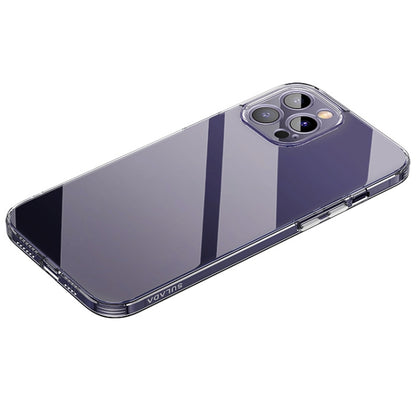 For iPhone 14 Pro SULADA Frosted Series Shockproof Transparent TPU Phone Case(Purple) - iPhone 14 Pro Cases by SULADA | Online Shopping South Africa | PMC Jewellery