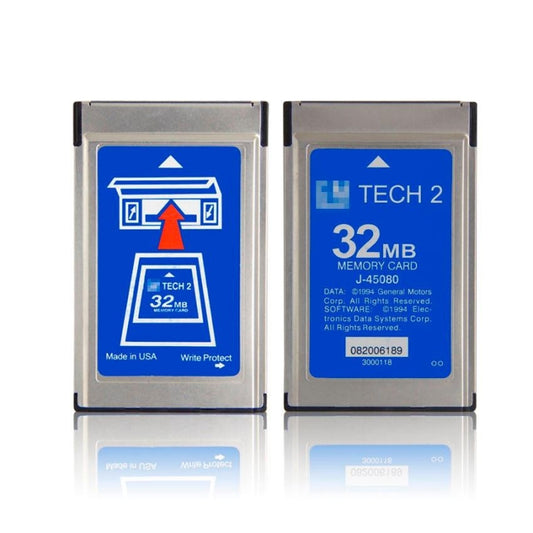 For Isuzu 1996-2014 GM Tech T2 32MB Dedicated Data Card, English Version - Code Readers & Scan Tools by PMC Jewellery | Online Shopping South Africa | PMC Jewellery