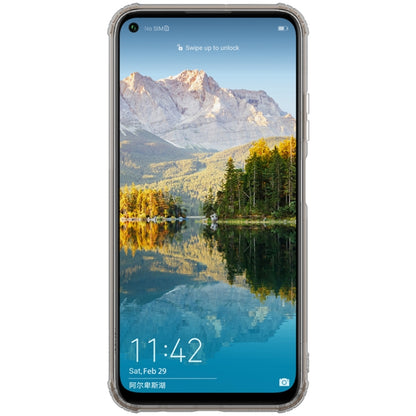 For Huawei nova 6SE NILLKIN Nature TPU Transparent Soft Case(Grey) - Huawei Cases by NILLKIN | Online Shopping South Africa | PMC Jewellery