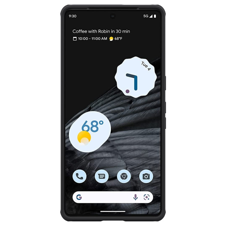 For Google Pixel 7 Pro 5G NILLKIN CamShield Pro Series PC Full Coverage Phone Case(Black) - Google Cases by NILLKIN | Online Shopping South Africa | PMC TechLife | Buy Now Pay Later Mobicred