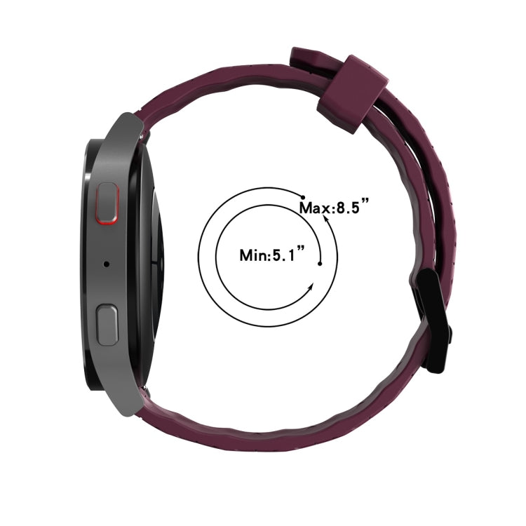 20mm Football Texture Silicone Watch Band(Navy Blue) - free shipping - PMC TechLife - Order now!