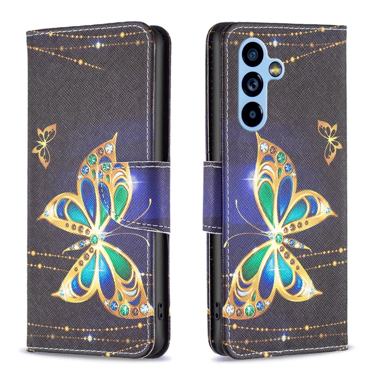 For Samsung Galaxy A54 5G Colored Drawing Pattern Leather Phone Case(Big Butterfly) - free shipping - PMC TechLife - Order now!