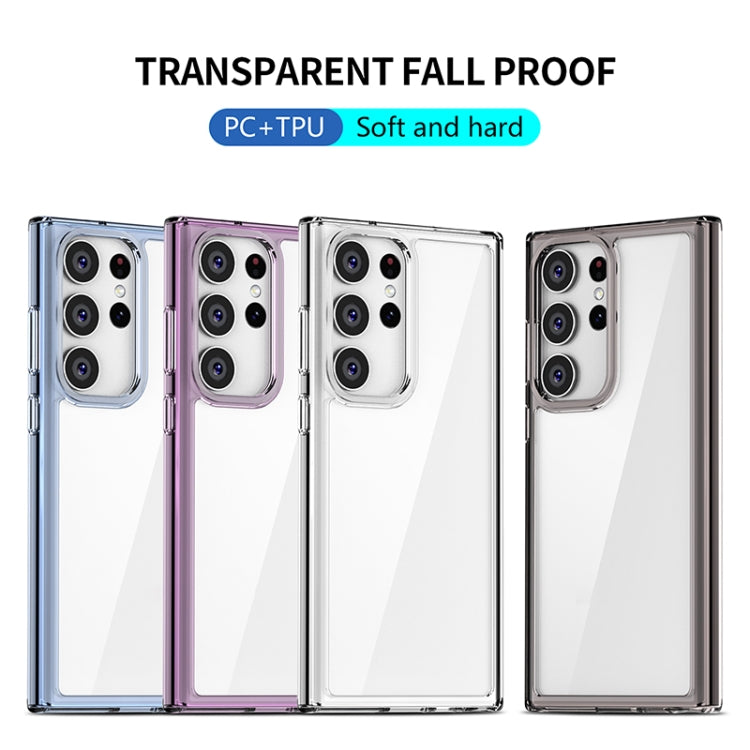 For Samsung Galaxy S23 Ultra 5G iPAKY Transparent PC + TPU Phone Case(Transparent) - Galaxy S23 Ultra 5G Cases by iPAKY | Online Shopping South Africa | PMC Jewellery | Buy Now Pay Later Mobicred