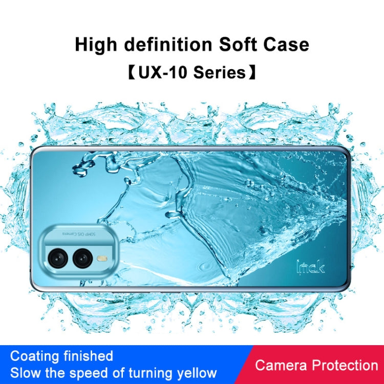 For Nokia X30 5G IMAK UX-10 Series Transparent Shockproof TPU Phone Case(Transparent) - Nokia Cases by imak | Online Shopping South Africa | PMC TechLife | Buy Now Pay Later Mobicred
