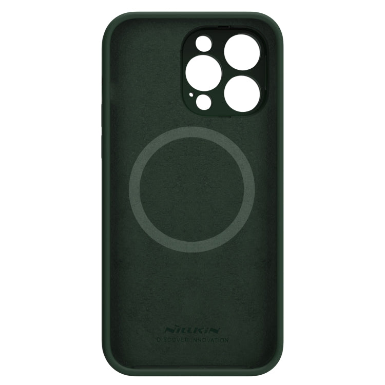 For iPhone 14 Pro NILLKIN Runwing Magsafe Magnetic Phone Case(Green) - iPhone 14 Pro Max Cases by NILLKIN | Online Shopping South Africa | PMC TechLife | Buy Now Pay Later Mobicred