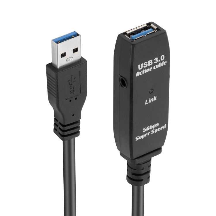 USB 3.0 Male to Female Data Sync Super Speed Extension Cable, Length:20m - free shipping - PMC TechLife - Order now!
