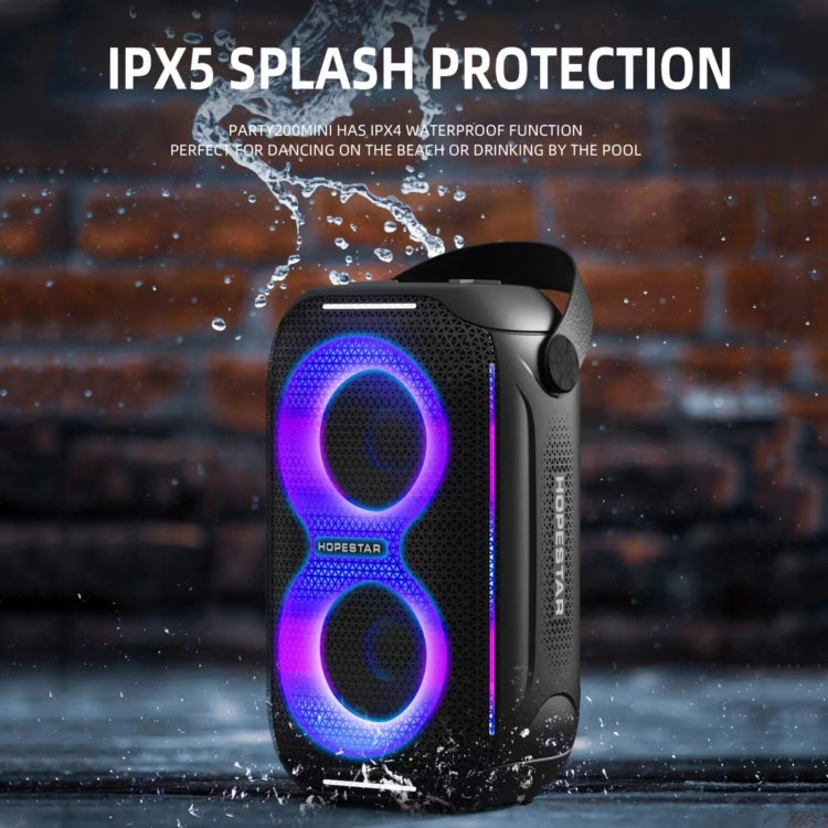 HOPESTAR Party200 mini Portable Tone Pulse RGB Light Bluetooth Speaker(Blue) - free shipping - PMC TechLife - Order now!