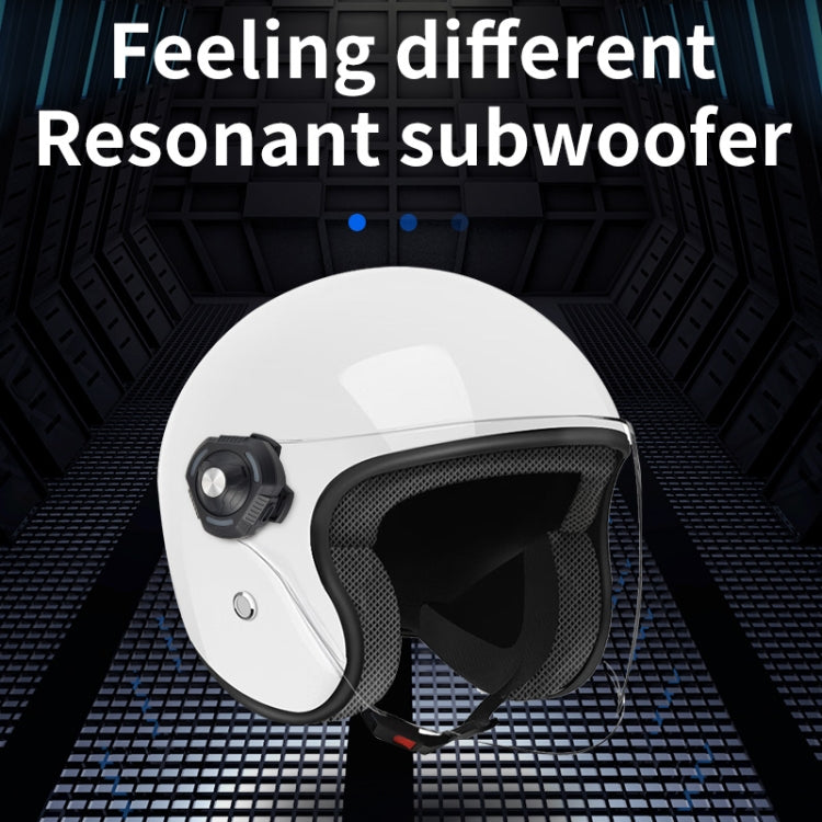 Mucro H2R Helmet Mounted Bone Conduction Bluetooth Speaker(Tarnish) - Mini Speaker by Mucro | Online Shopping South Africa | PMC Jewellery